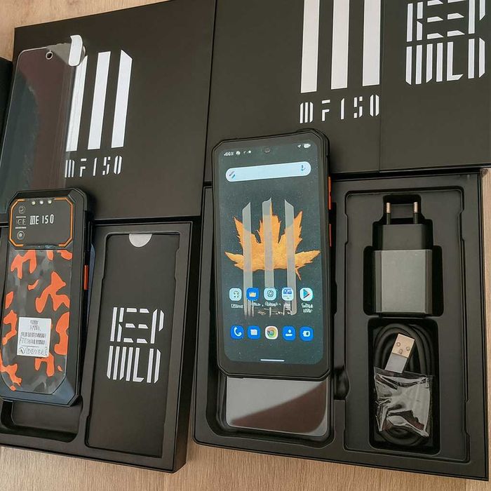 Смартфон витривалий Oukitel F150 B2 6/256 ГБ, 10000 мА·ч, нічна камера