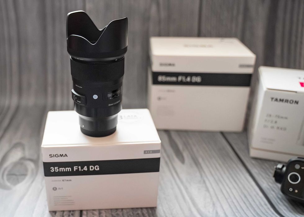 Nowy Obiektyw  sigma ART f 1,4 35 mm do Sony E