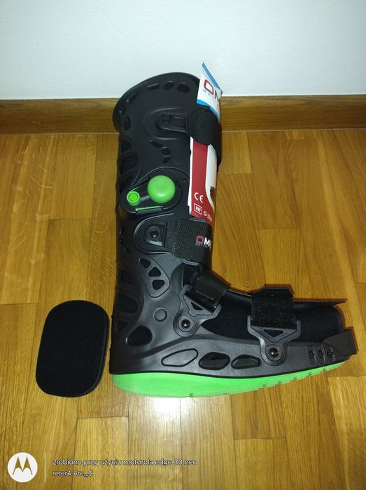 Orteza na stopę i goleń rozmiar M jak nowa za kawę