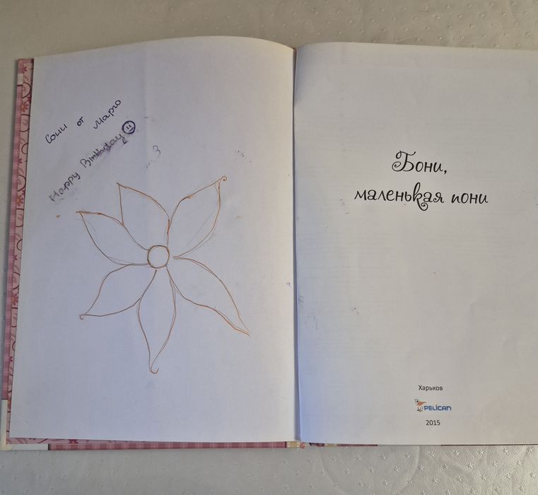 Бони, маленькая пони детская книга