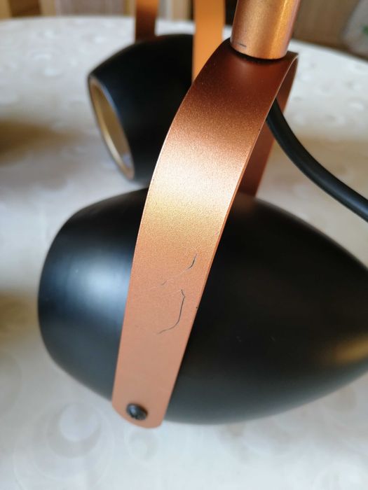lampa reflektor plafon żyrandol Anica 4x40W