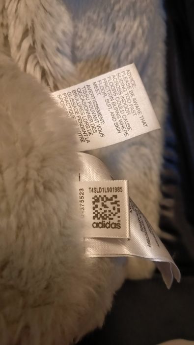 Czarna gruba ciepła vintage kurtka z futrem ocieplana jak bluza