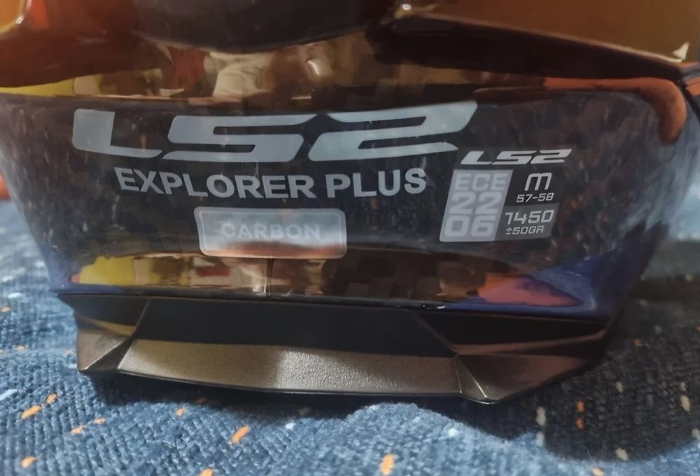 Capacete LS2 MX701 Explorer Carbono M
