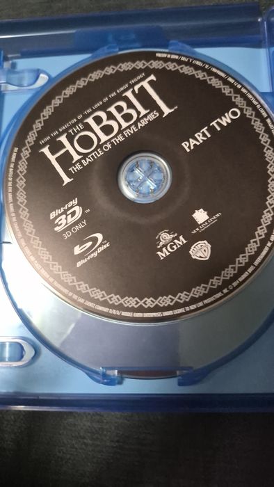 Hobbit bitwa pięciu armii 3d bluray