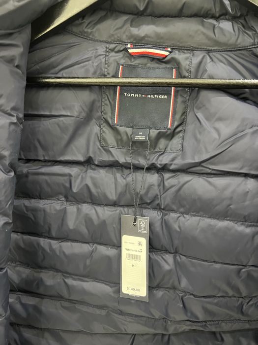 Жилетка Tommy Hilfiger M синя чоловіча оригінал томмі гілфігер