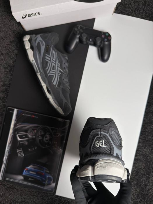 Мужские кроссовки асикс гель ник ASICS Gel-NYC GTX Grey White [41-46]