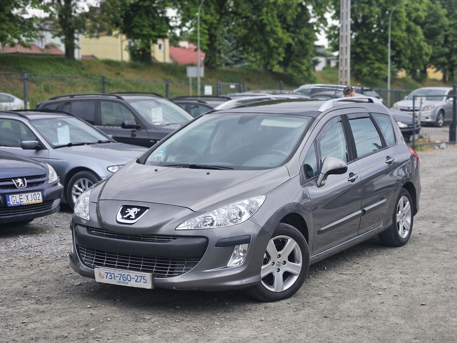 Peugeot 308 1.6 diesel // 2008rok // panorama // ladny // zamiana