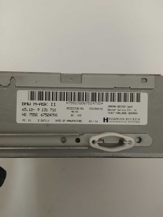 Rádio BMW E60 M ask 2