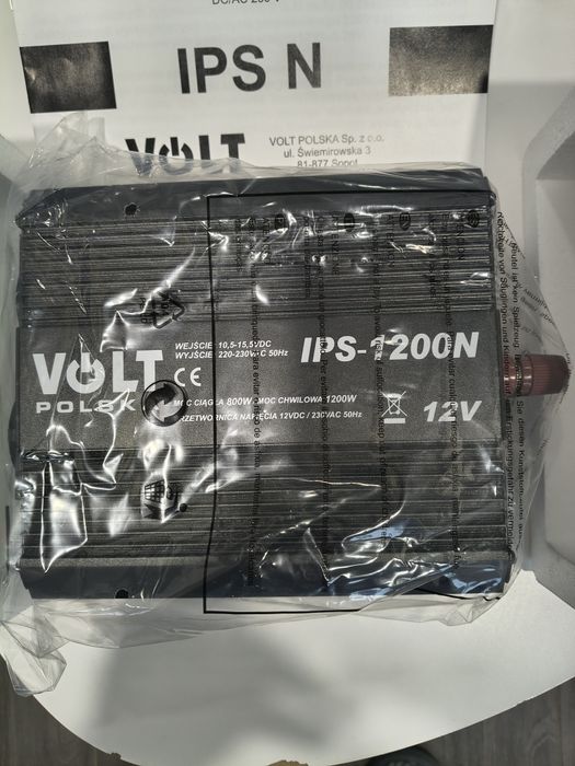 Перетворювач  Volt Polska 1200 12/230V
