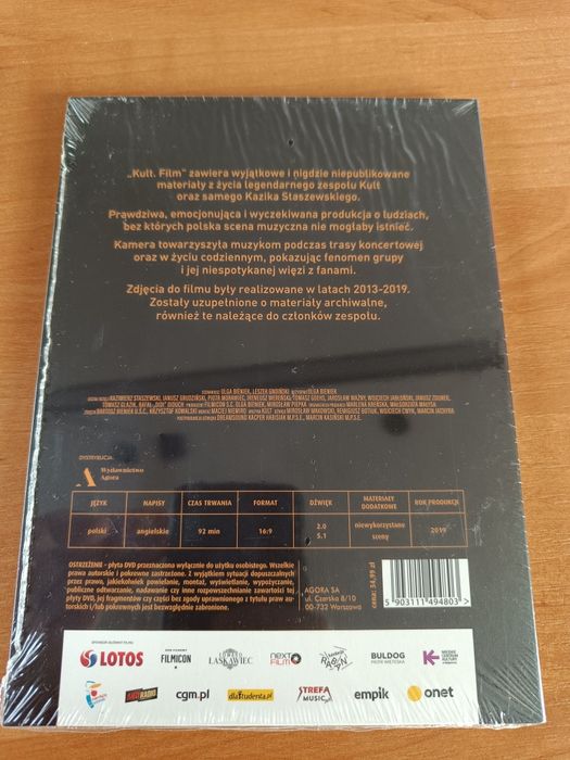 Kult film DVD 2019 nowy folia