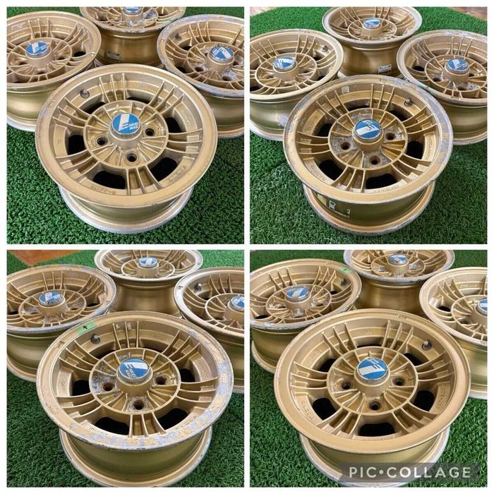 JANTES ENKEI MAG RACING 13" 6J 114,3 Raras Datsun Rally