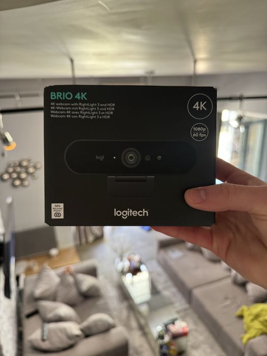 Веб-камера Logitech Brio 4K Ultra HD Graphite NEW