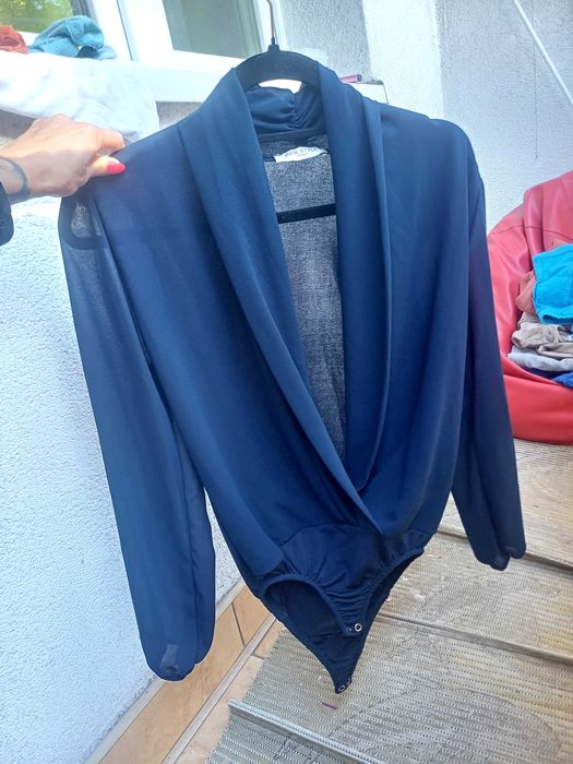 Granatowe body s/m