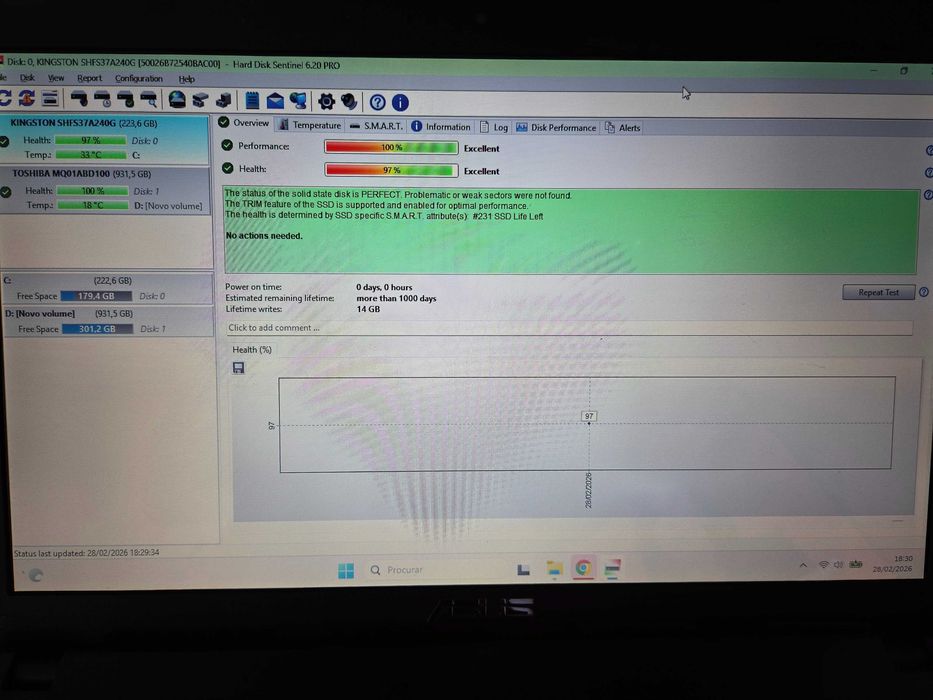 Disco Toshiba HDD 1 TB