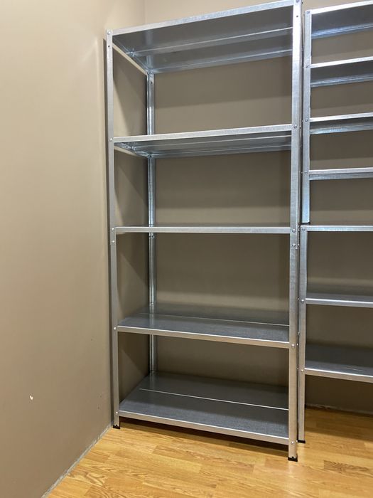 Стелаж металевий в подвал для консервация СТО гараж магазин закрутки