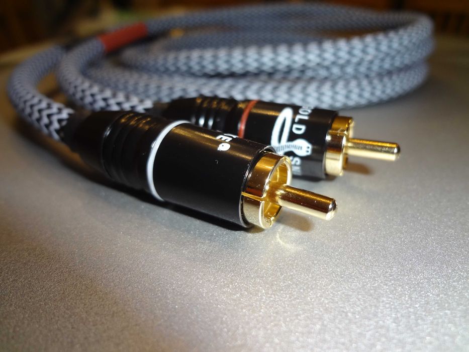 Para CANARE Profesjonalny kabel audio RCA 1m.