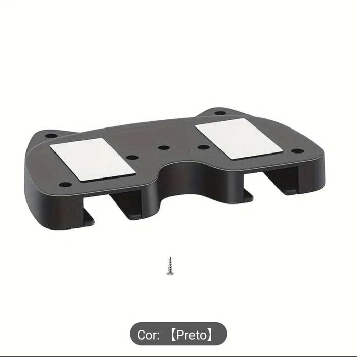 Suporte Universal para Comando (Debaixo mesa) – Preto