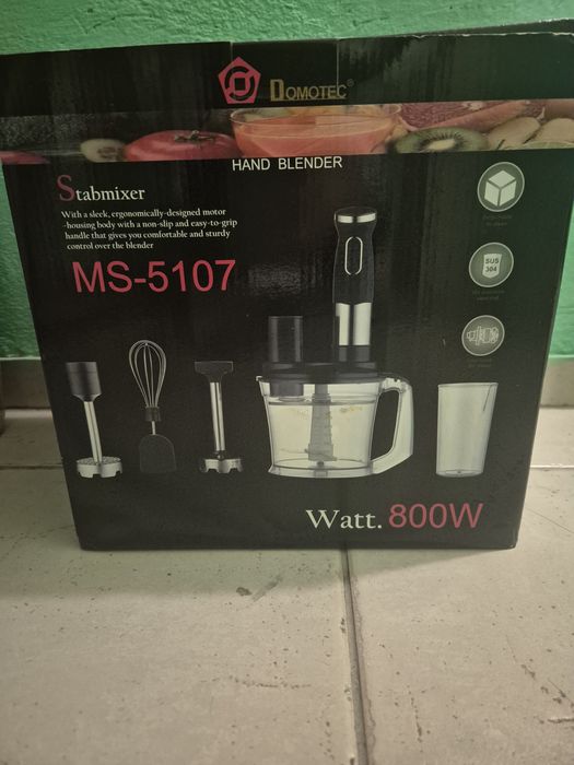 Багатофункціональний подрібнювач електричний Domotec MS- 5106 3 в 1 мі