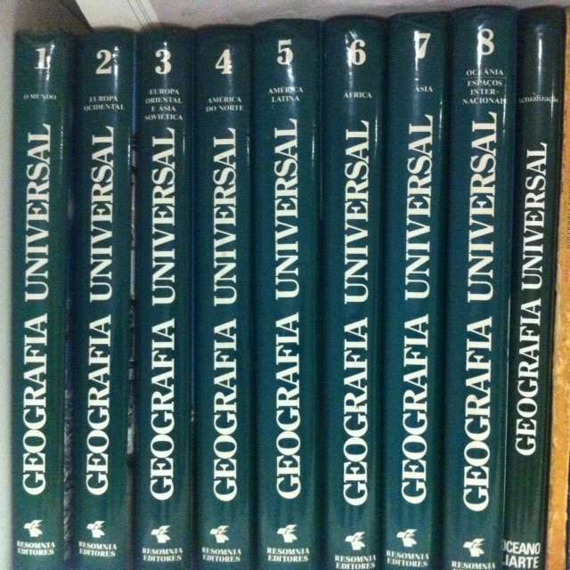 Geografia Universal 8 volumes atualizada