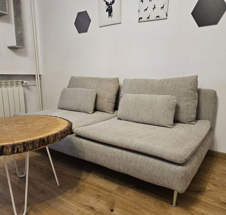 sofa Ikea Soderhamn kanapa sekcja 3 osobowa nowoczesna niska GRATIS