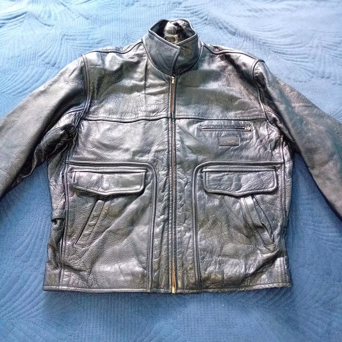 Kurtka skórzana  męska