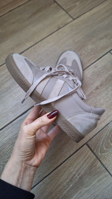 Кеди з натуральної шкіри