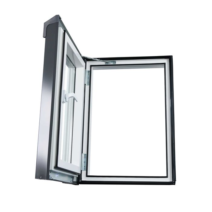 CIEPŁY Wyłaz Właz Okno dachowe PCV 45x73 55x78 66x98 78x98 + KOŁNIERZ