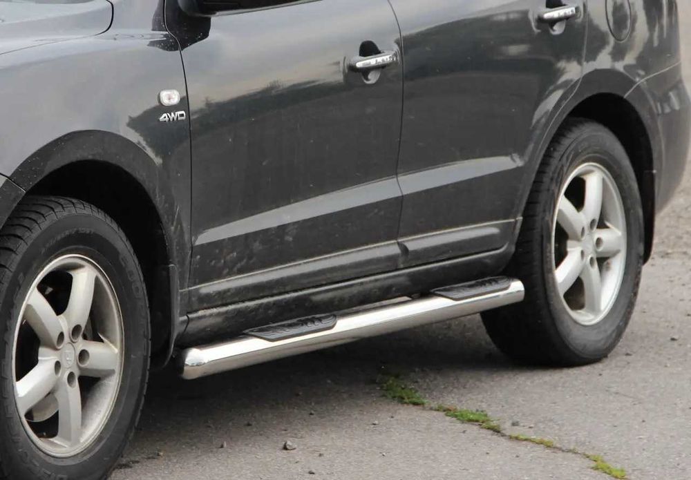 Труби пороги підніжки на Mitsubishi outlander XL