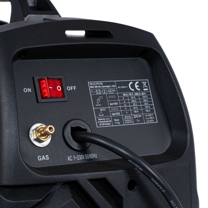 Magnum MIG 208 Alu Synergia 4x4 Spawarka inwerterowa 5w1