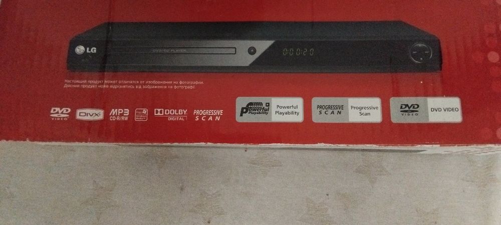 Продам програвач  LG DVD Player DVX  440