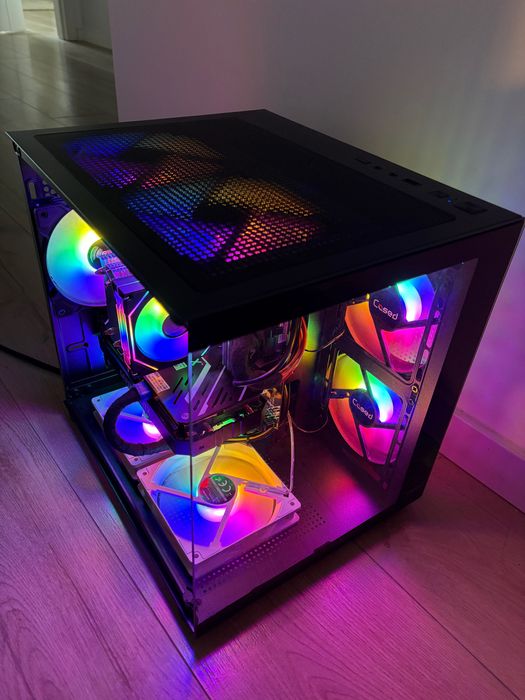 Komputer Gamingowy RTX 3050 8GB / i5-10400F / 16GB / SSD+HDD / RGB Akwarium