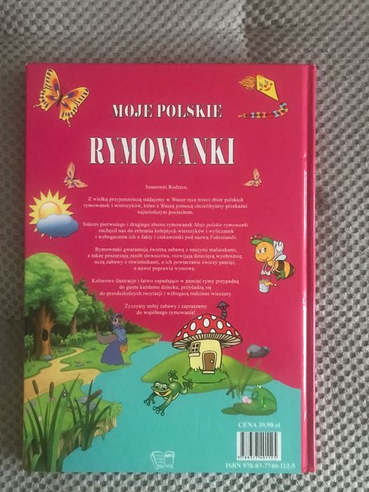 Książka Moje Polskie Rymowanki