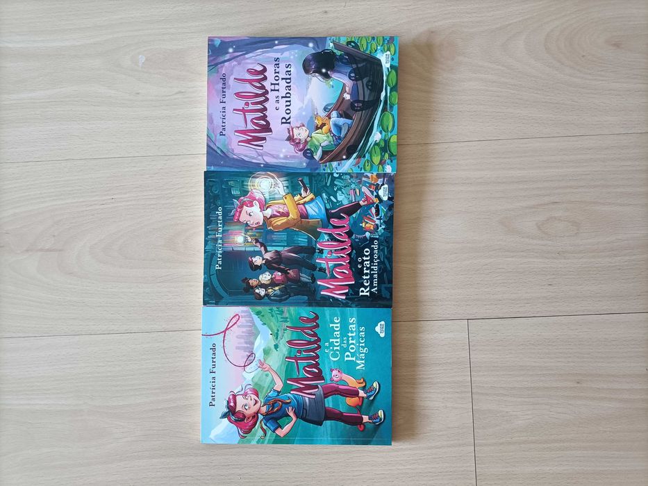 3 livros da série "Matilde"