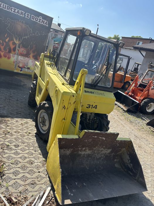 Ładowarka Kramer Allrad 314 osie skrętne Bobcat miniładowarka JCB CAT