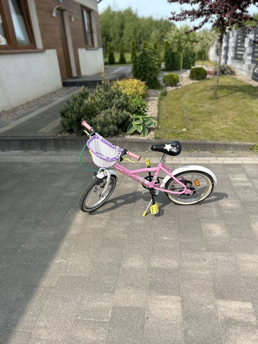 Rower dziewczecy bitwin z koszyczkiem