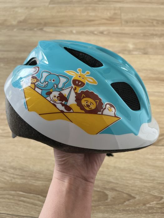 Dziecięcy, Chłopięcy Kask Rowerowy, B’Twin, rozmiar XS