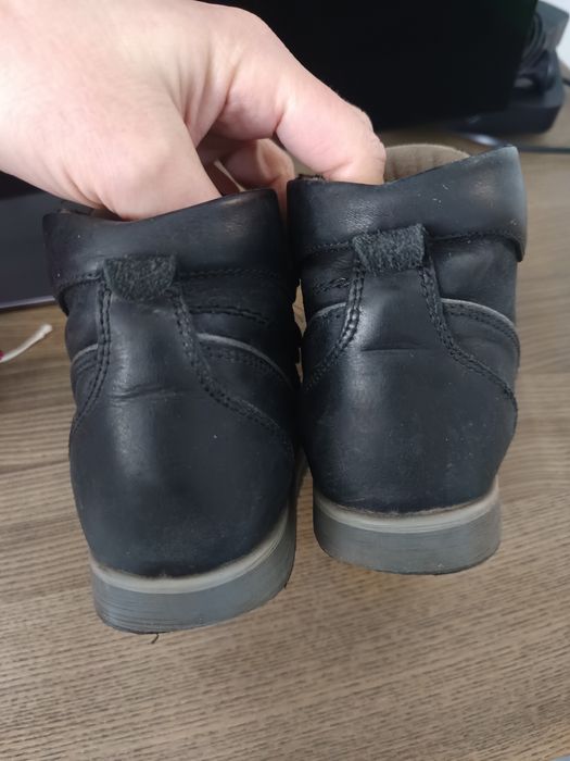 Ботинки, стелька 18,5 см, Турция, кожа