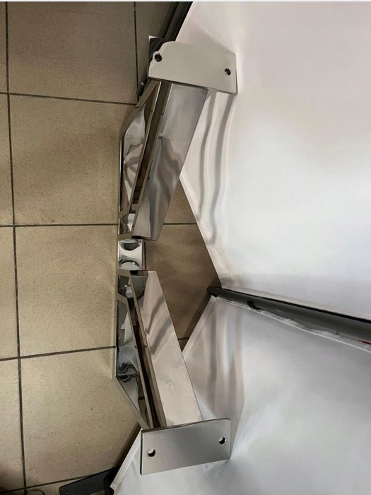 Nowoczesne nogi do stolika stołu ze stali nierdzewnej – model geometry