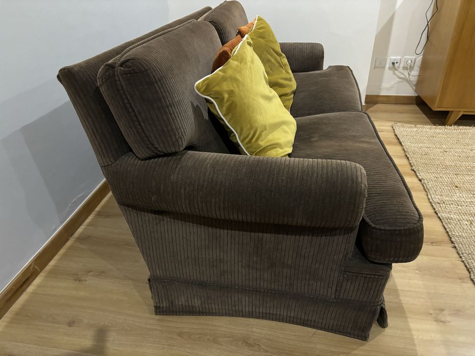 Sofa para 3 pessoas - estilo ingles