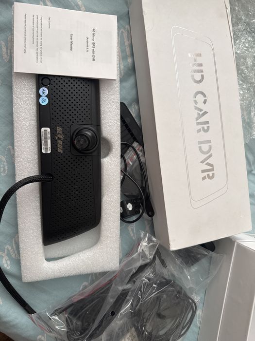 Видеорегистратор зеркало с навигатором +4 G Globus LS-8000