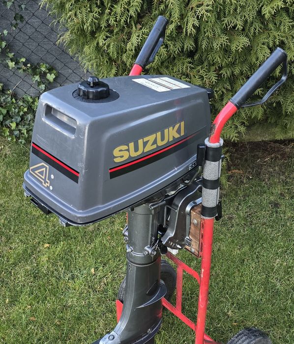 Silnik zaburtowy do łódka ponton Suzuki 4 KM 2suw DT4 krótka Stopa