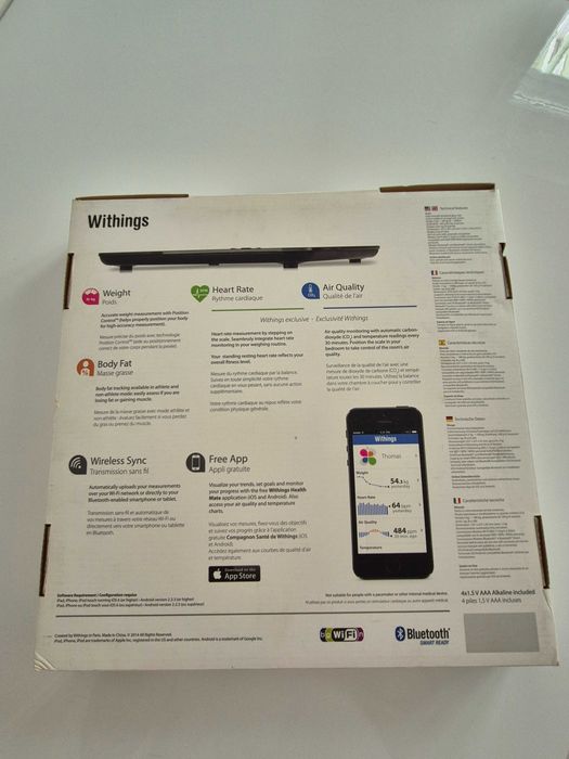 Balança Conectada Withings Smart Body Analyzer WS-50