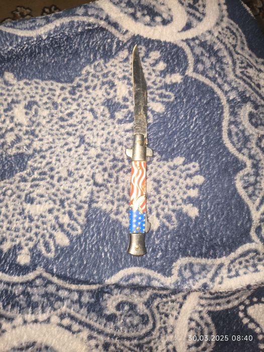 Складной нож в стиле итальянского стилета | США | рабочий