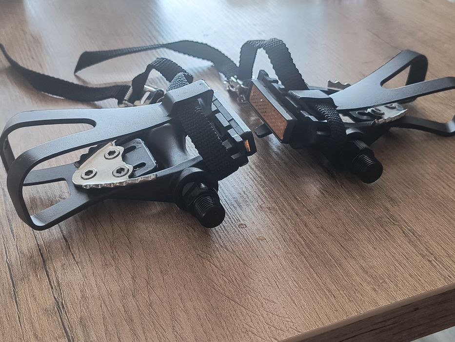 Pedały rowerowe z noskami kompatybilny z Shimano Sora