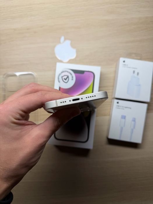 iPhone 14 256gb biały bateria 100% komplet