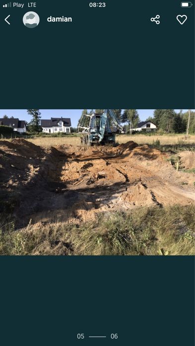Kruszywo Bliżyn okolice minikoparka