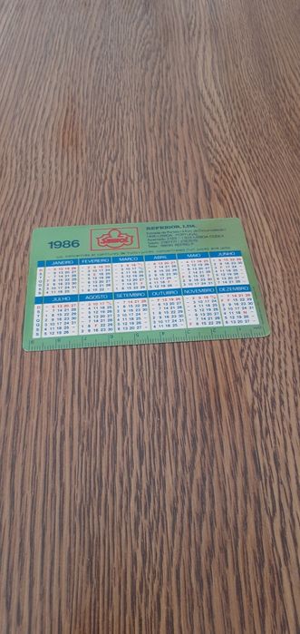 Calendário Sumol