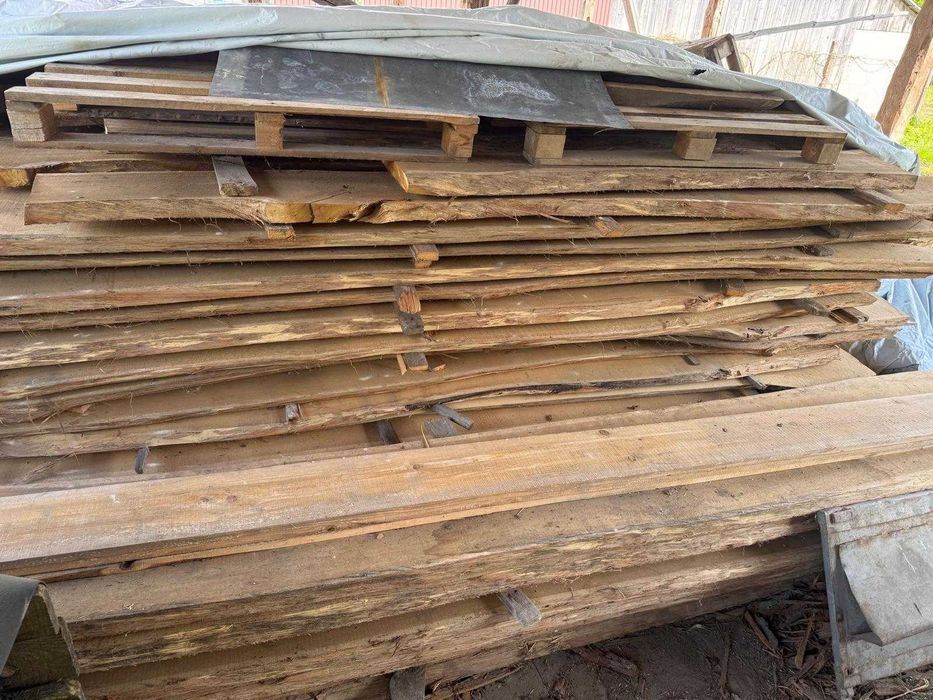 Grube Brusy Dębowe 5 cm – Materiał na stół loft / schody (Sezonowane)