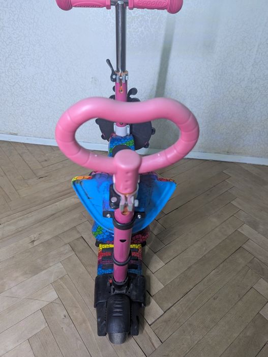 Самокат з ручкою