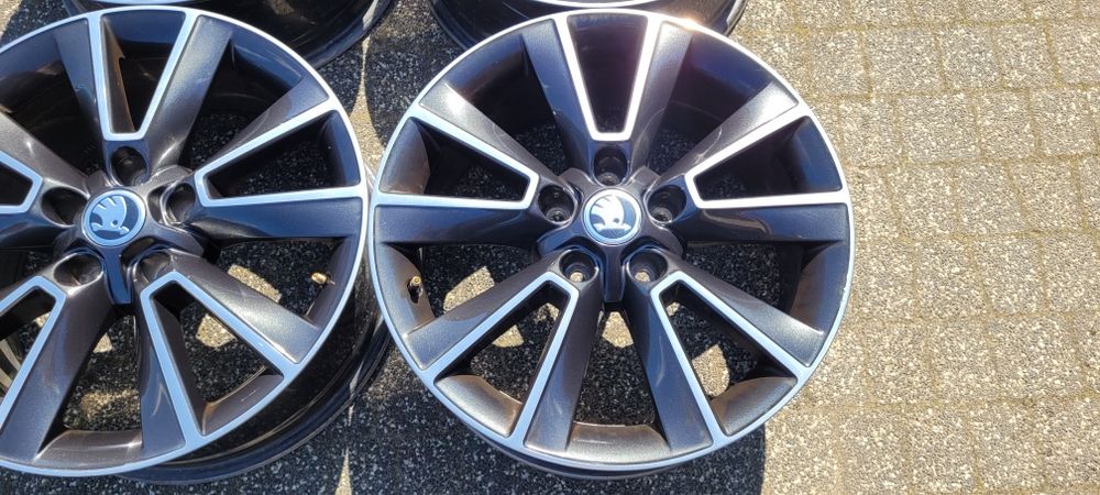 17" Skoda oryginal 5x112  7J et45  Octavia Superb Alufelgi /vw seat